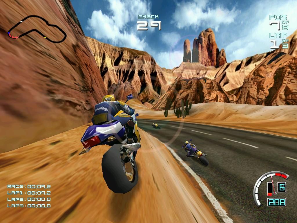 Suzuki Alstare Extreme Racing screenshot 5 for Sega Dreamcast